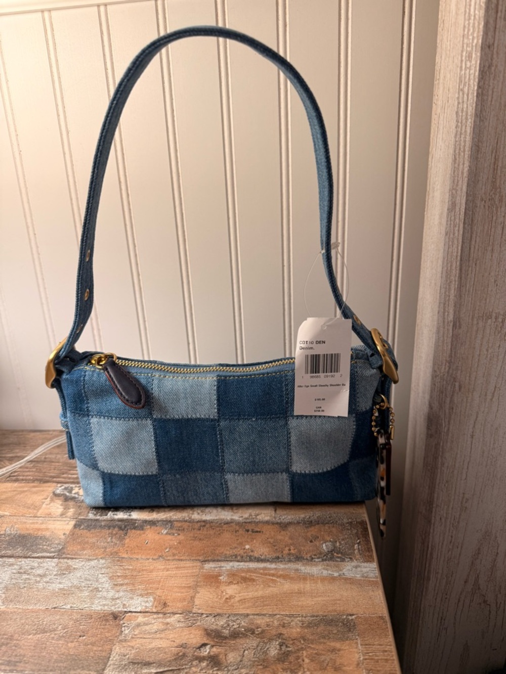 Coachtopia Alter/Ego Small Slouchy Shoulder Bag In Upcrafted Cotton - Picture 9 of 11
